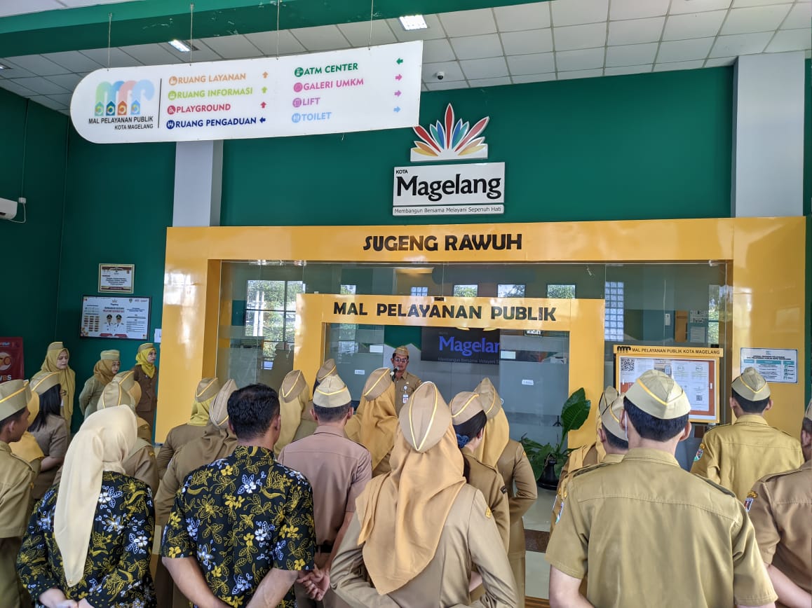 Apel Pagi DPMPTSP Kota Magelang Perkuat Disiplin dan Komitmen Pelayanan Prima