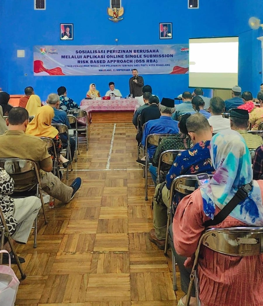 Kota Magelang Gencarkan Legalitas Usaha melalui Sosialisasi Perizinan Berusaha melalui OSS RBA di Wilayah Kecamatan Magelang Selatan