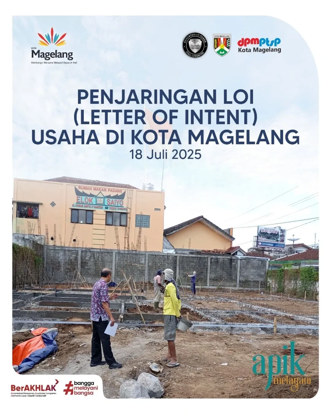 DPMPTSP Kota Magelang Jaring Komitmen Usaha Lewat Kegiatan Letter of Intent (LOI)
