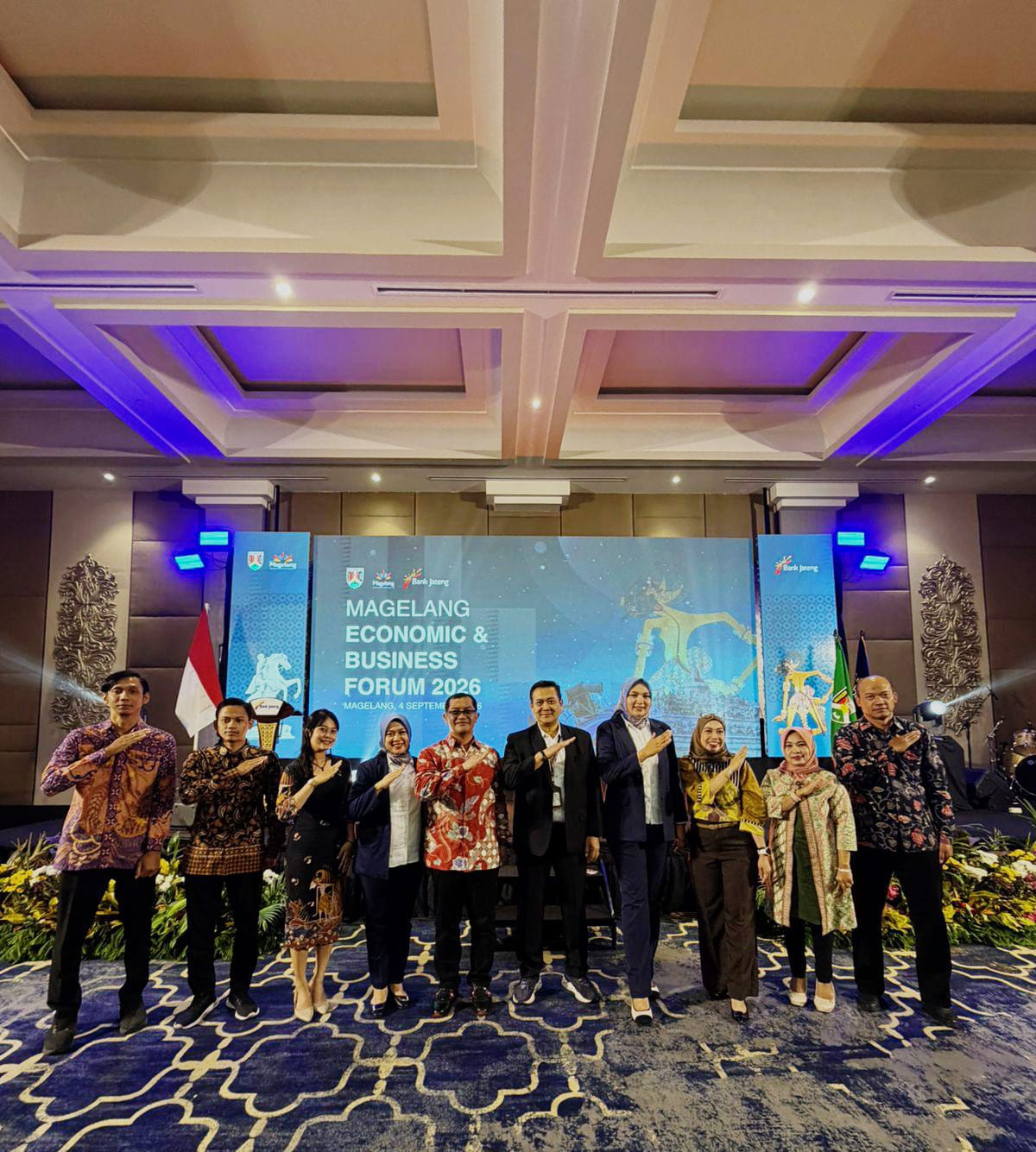 Memperkuat Ekosistem Bisnis, DPMPTSP Kota Magelang dan Bank Jateng Sukses Gelar MEBF 2026