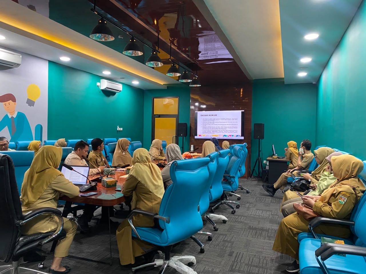 DPMPTSP Kota Magelang Gelar Rapat Koordinasi dan Monitoring Evaluasi Tim Teknis Perizinan dan Nonperizinan Semester I Tahun 2026