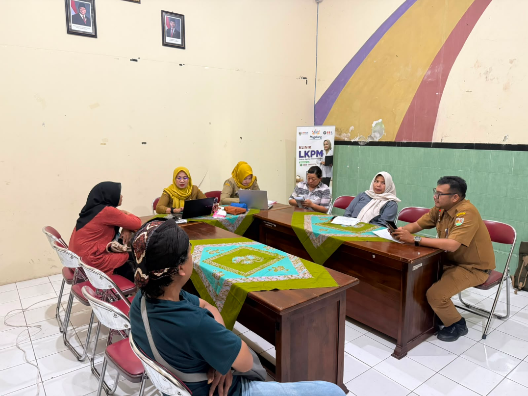 DPMPTSP Kota Magelang Gelar Klinik LKPM melalui Aplikasi SIGUMILANG bagi Pelaku UMKM