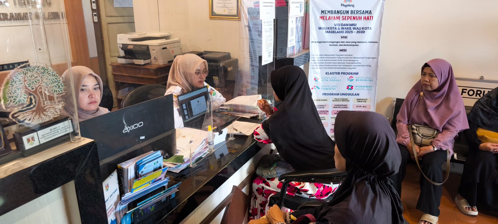 DPMPTSP Kota Magelang Laksanakan Pelayanan Klinik LKPM Melalui Aplikasi GUMILANG di Kelurahan Kramat Selatan