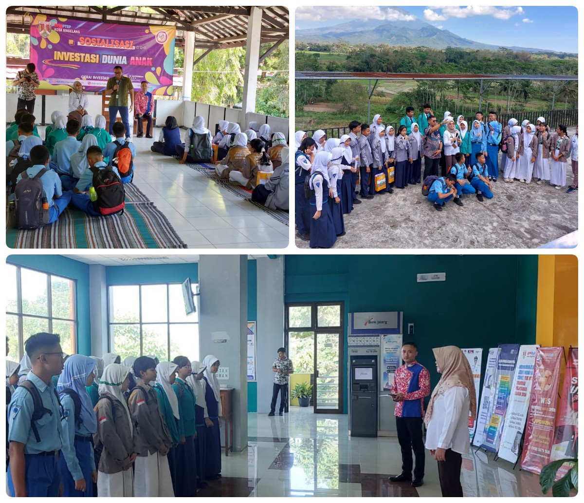 Perkenalkan potensi dan peluang investasi di Kota Magelang pada anak DPMPTSP Kota Magelang mengadakan  sosialisasi investasi dunia anak dan investment tour